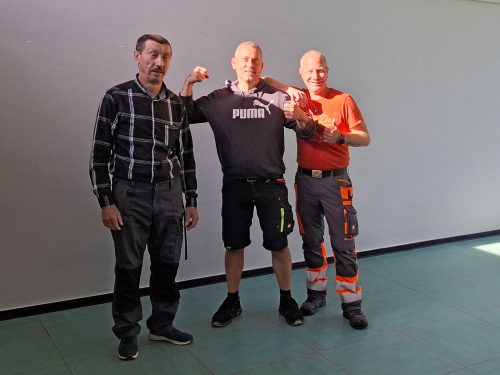 Handwerker in der Schule