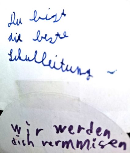 Abschied der Viertklässler